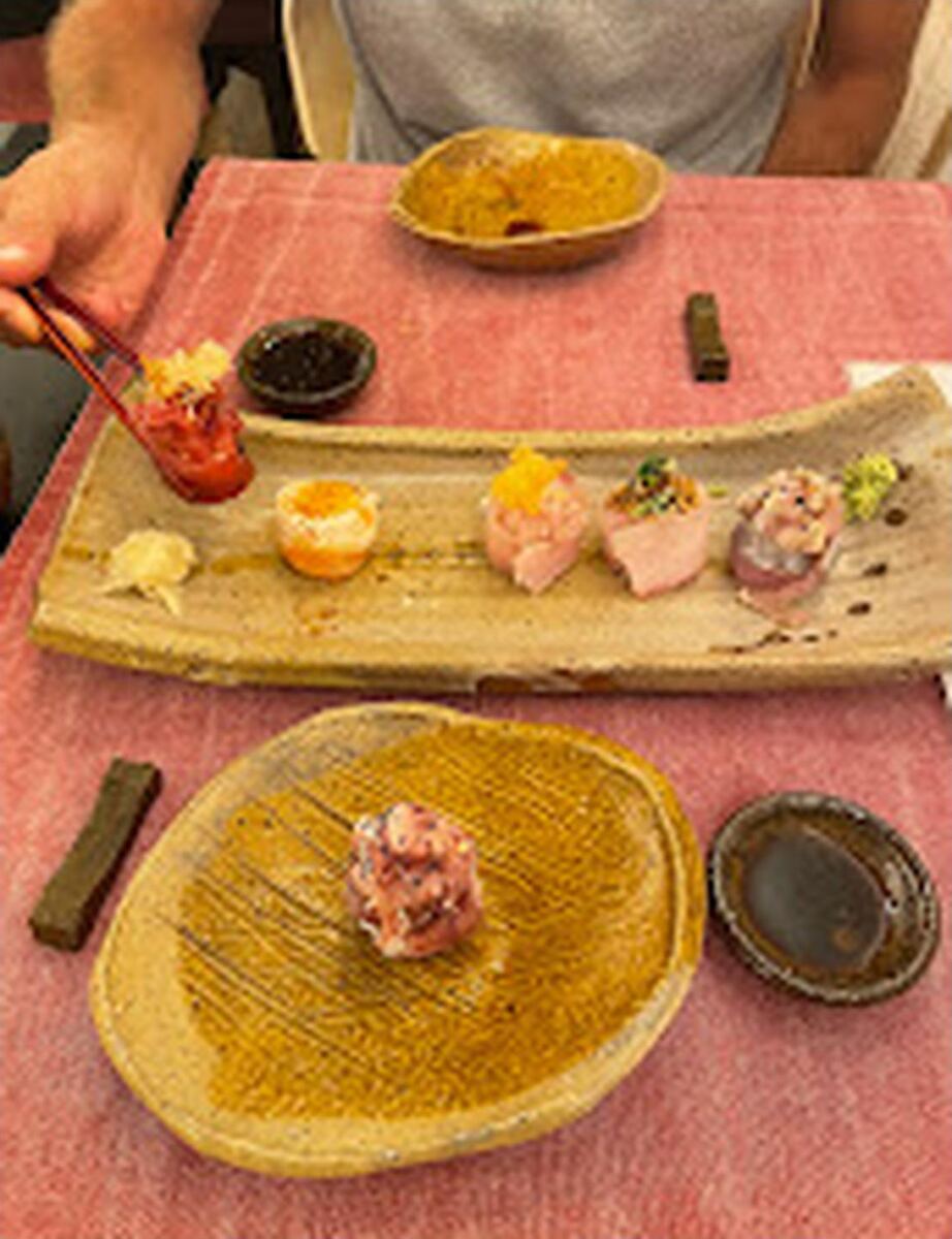 Combinado de sushi