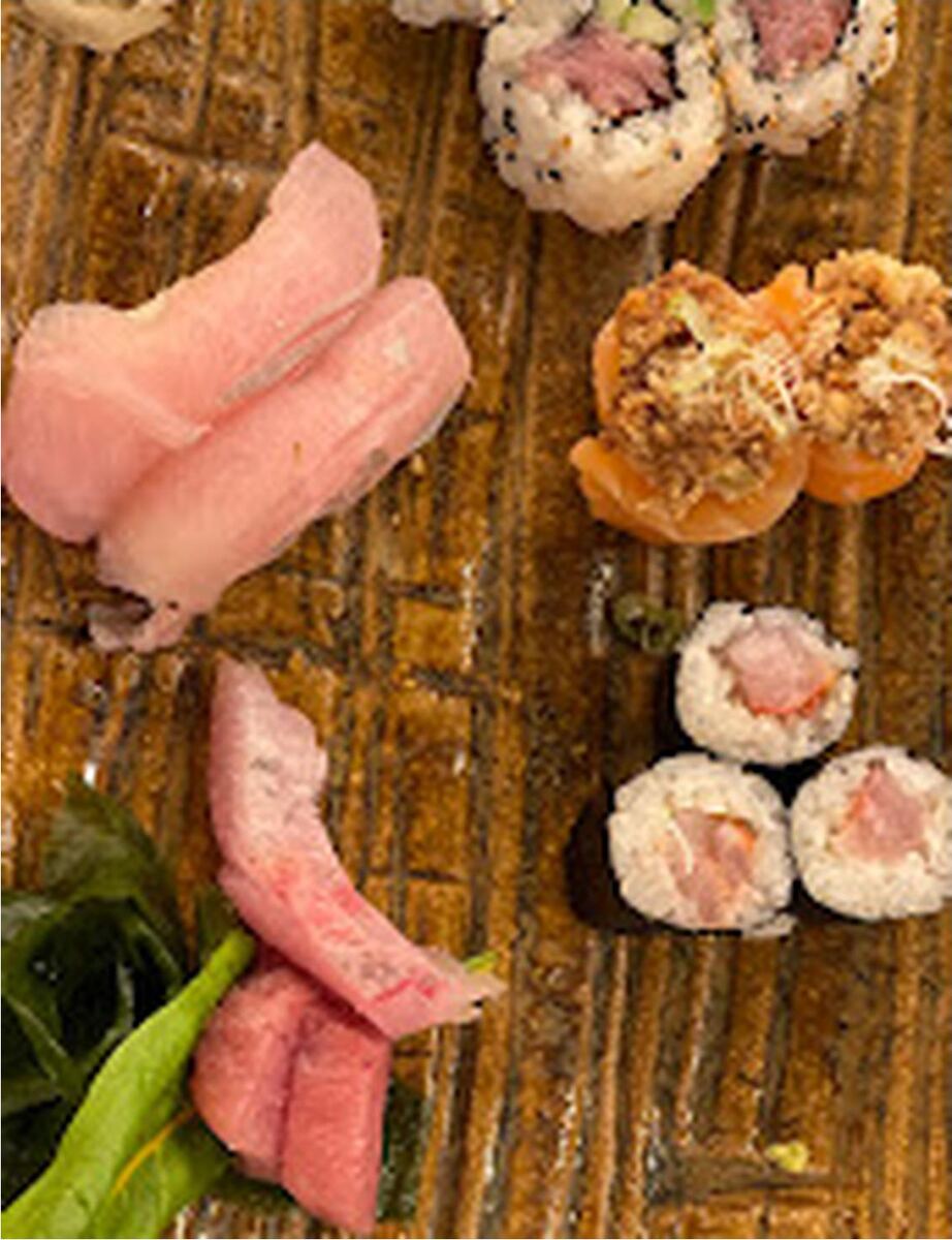 Sashimi e makis