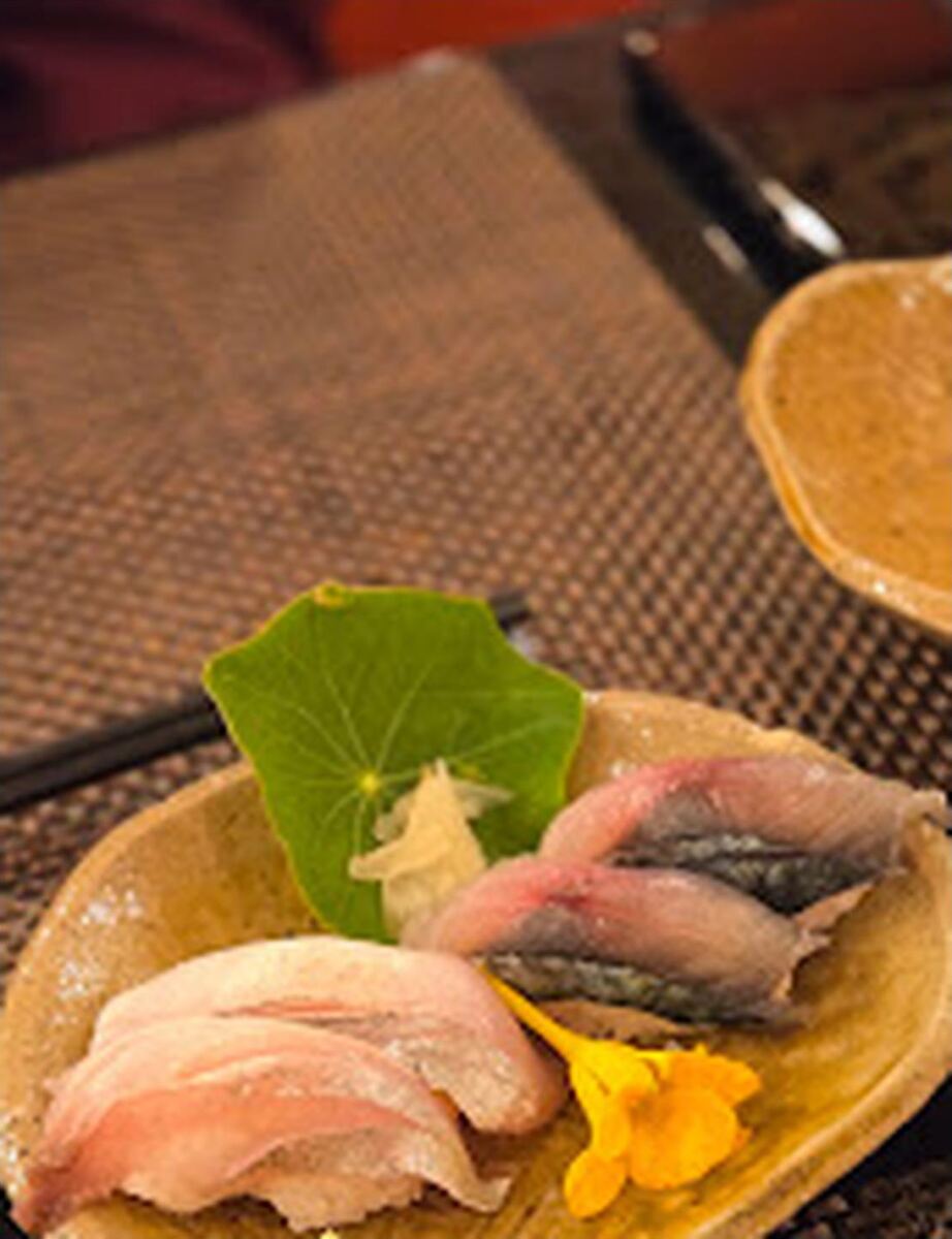 Sashimi em cerâmica